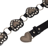 Boogzel Apparel Heartbreaker Leather Belt, view 2