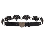 Boogzel Apparel Heartbreaker Leather Belt, view 3