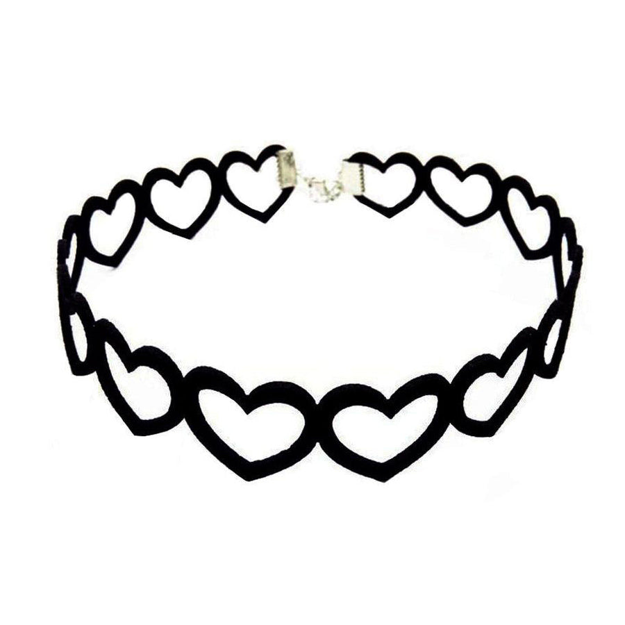 Boogzel Apparel Hearts Choker