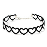 Boogzel Apparel Hearts Choker, view 2