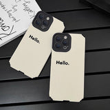 Boogzel Apparel Hello Minimalist IPhone Case, view 5