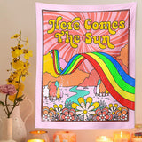 Boogzel Apparel Here Comes The Sun Tapesrty, view 2