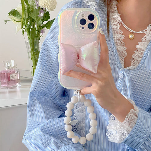 Boogzel Apparel Holographic Bow iPhone Case