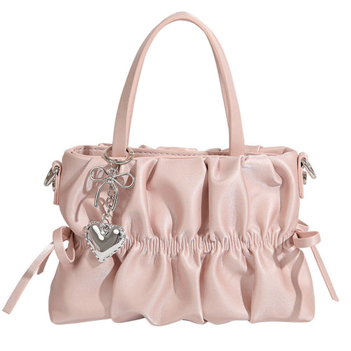 Boogzel Apparel Hopeless Romantic Pink Heart Bag