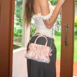 Boogzel Apparel Hopeless Romantic Pink Heart Bag, view 4