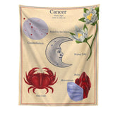 Boogzel Apparel Horoscope Aesthetic Wall Tapestry, view 4