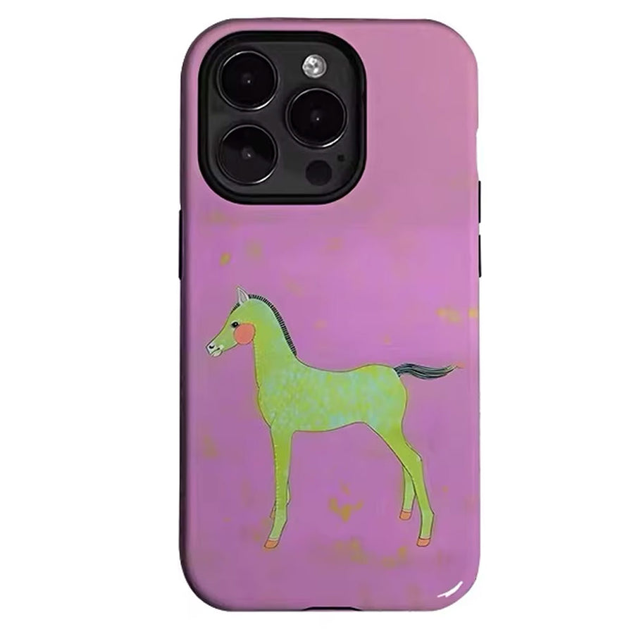 Boogzel Apparel Horse iPhone Case