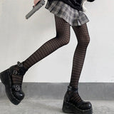 Boogzel Apparel Houndstooth Tights, view 2