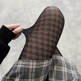 Boogzel Apparel Houndstooth Tights, view 3