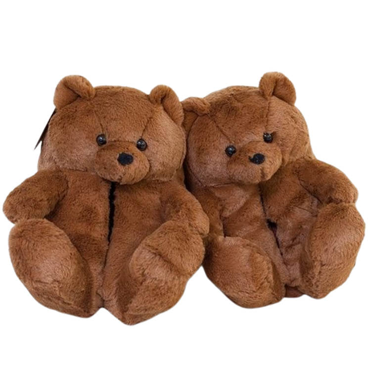 Boogzel Apparel Hugging Teddy Bear Slippers