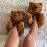 Boogzel Apparel Hugging Teddy Bear Slippers, view 3