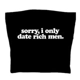 Boogzel Apparel I Date Only Rich Men Y2K Tube Top, view 2