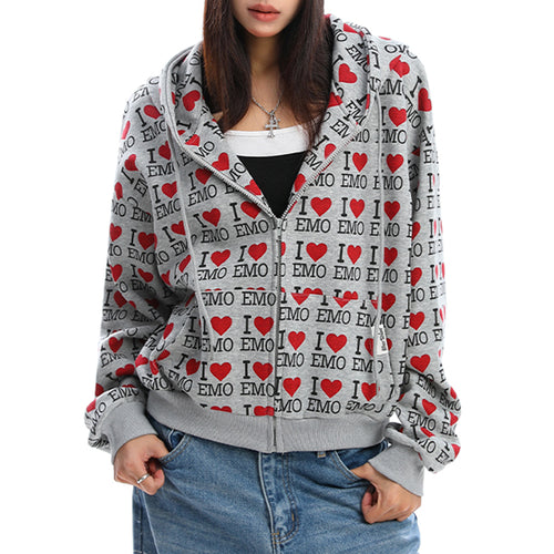 Boogzel Apparel I Love Emo Hoodie