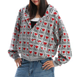 Boogzel Apparel I Love Emo Hoodie, view 4
