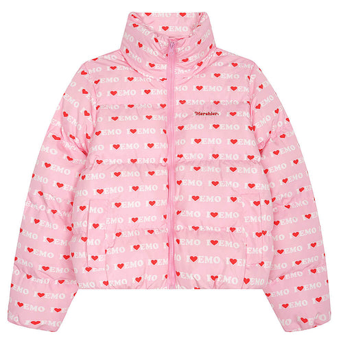 Boogzel Apparel I Love Emo Puffer Jacket