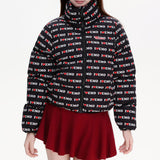 Boogzel Apparel I Love Emo Puffer Jacket, view 5