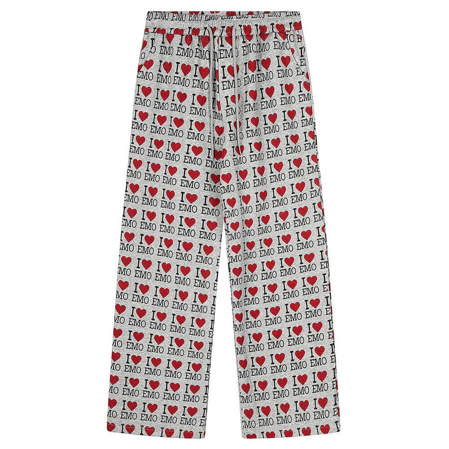 Boogzel Apparel I Love Emo Sweatpants