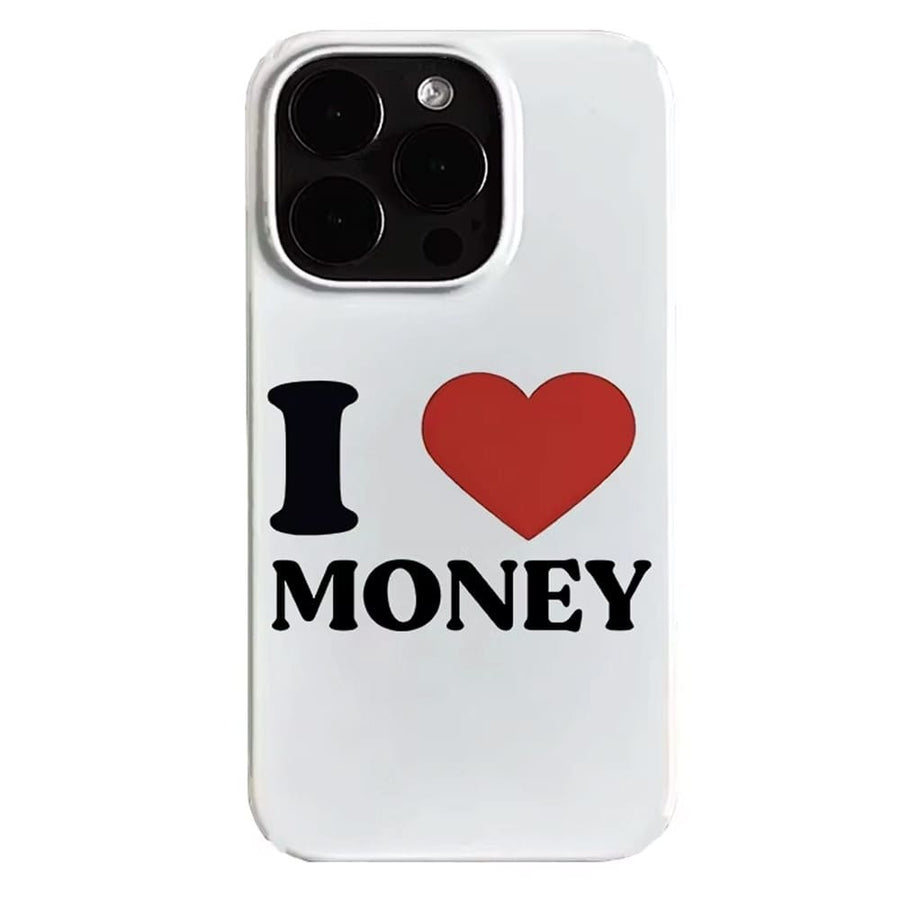 Boogzel Apparel I Love Money iPhone Case