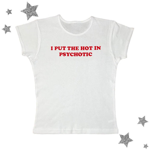 Boogzel Apparel Psychotic Cropped Tee