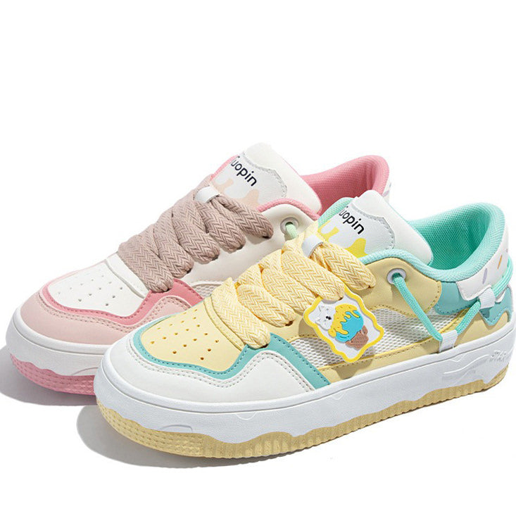 Boogzel Apparel Ice Cream Aesthetic Sneakers