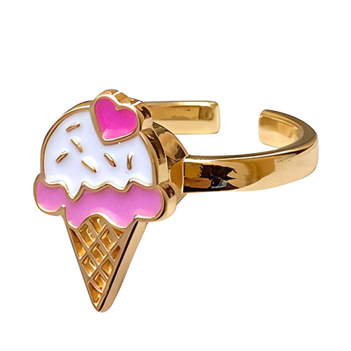 Boogzel Apparel Ice Cream Anxiety Spin Ring 🍧