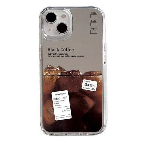 Boogzel Apparel Iced Coffee Aesthetic IPhone Case