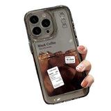 Boogzel Apparel Iced Coffee Aesthetic IPhone Case, view 4