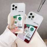 Boogzel Apparel Iced Coffee Liquid Quicksand IPhone Case, view 2