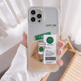 Boogzel Apparel Iced Coffee Liquid Quicksand IPhone Case, view 3