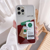 Boogzel Apparel Iced Coffee Liquid Quicksand IPhone Case, view 4