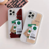 Boogzel Apparel Iced Coffee Liquid Quicksand IPhone Case, view 5