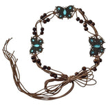 Boogzel Apparel Indie Aesthetic Butterfly Beaded Belt, view 5