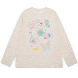 Boogzel Apparel Indie Aesthetic Butterfly Long Sleeve, view 2