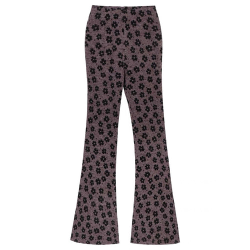 Boogzel Apparel Indie Aesthetic Floral Flare Trousers