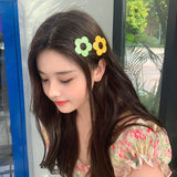 Boogzel Apparel Indie Aesthetic Flower Hair Clips, view 4