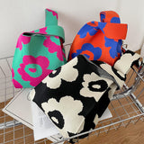 Boogzel Apparel Indie Aesthetic Flower Tote Bag, view 4