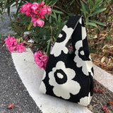 Boogzel Apparel Indie Aesthetic Flower Tote Bag, view 5