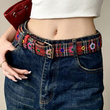 Boogzel Apparel Indie Flower Plaid Belt, view 2