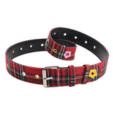 Boogzel Apparel Indie Flower Plaid Belt, view 5
