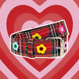 Boogzel Apparel Indie Flower Plaid Belt, view 6