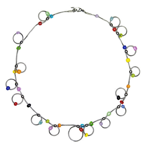 Boogzel Apparel Indie Kid Beaded Chain Choker