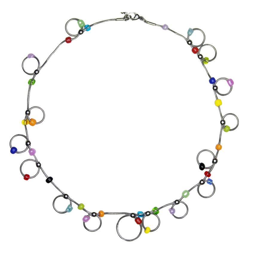 Boogzel Apparel Indie Kid Beaded Chain Choker