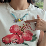 Boogzel Apparel Indie Kid Beaded Necklace, view 5
