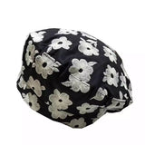 Boogzel Apparel Indie Kid Floral Embroidery Beret Hat, view 5