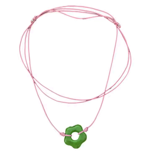 Boogzel Apparel Indie Kid Flower Cord Necklace