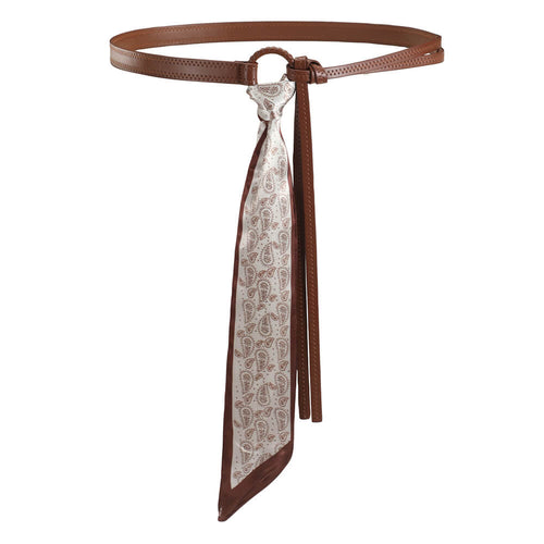 Boogzel Apparel Indie Kid Patchwork Silk Tie Belt