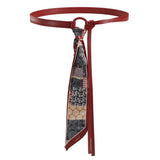 Boogzel Apparel Indie Kid Patchwork Silk Tie Belt, view 5