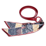 Boogzel Apparel Indie Kid Patchwork Silk Tie Belt, view 6
