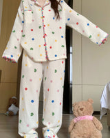Boogzel Apparel Indie Polka Dot Pajama Set, view 6