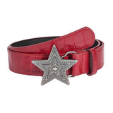 Boogzel Apparel Indie Sleaze Star Croc Belt, view 4